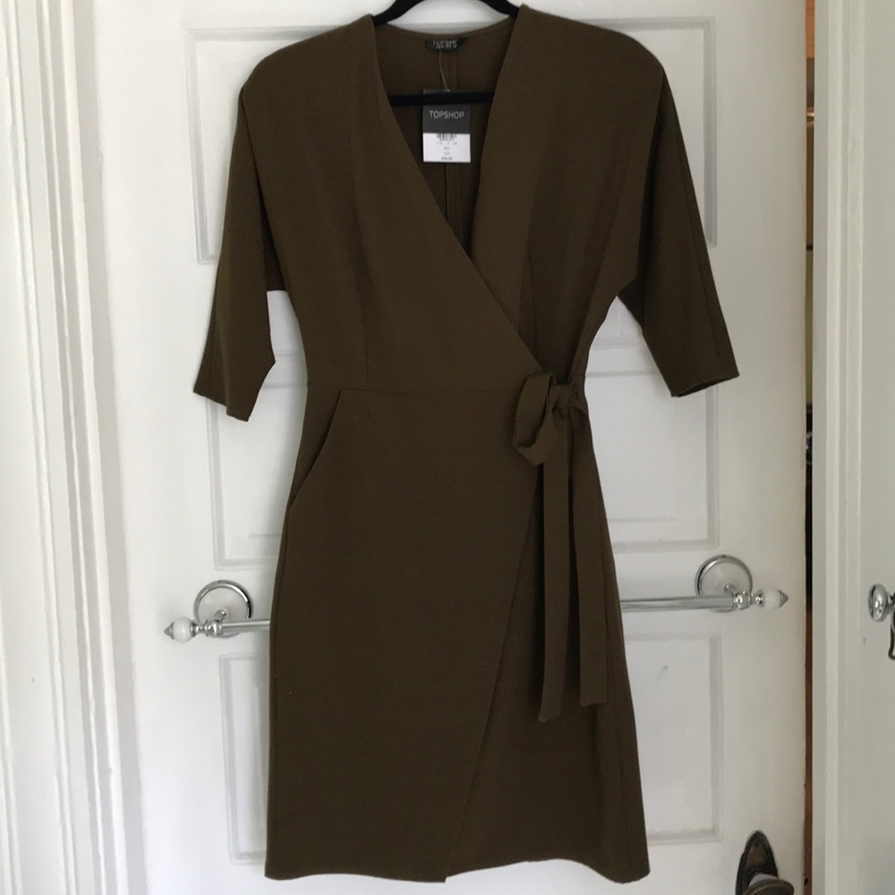 Topshop Wrap Dress